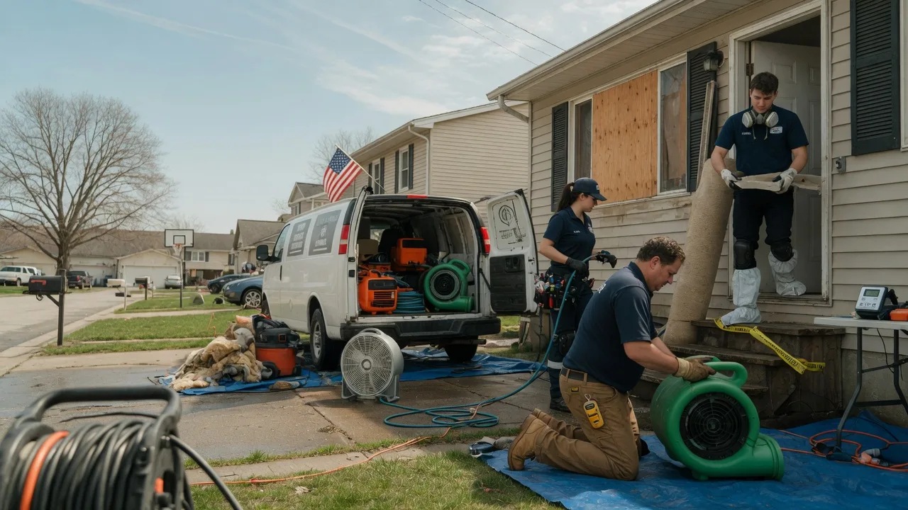 Water Damage Restoration in Curwensville, PA near me